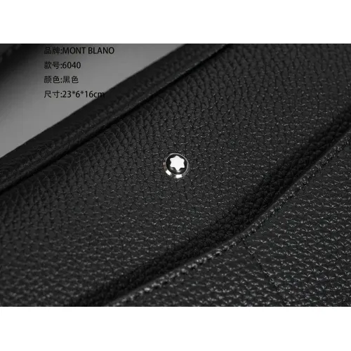 Replica Mont Blanc AAA Man Messenger Bags #1478206 $92.00 USD for Wholesale