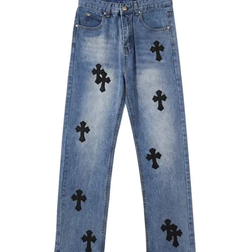 Chrome Hearts Jeans For Unisex #1478530, $48.00 USD, [ITEM#1478530], Chrome Hearts Jeans