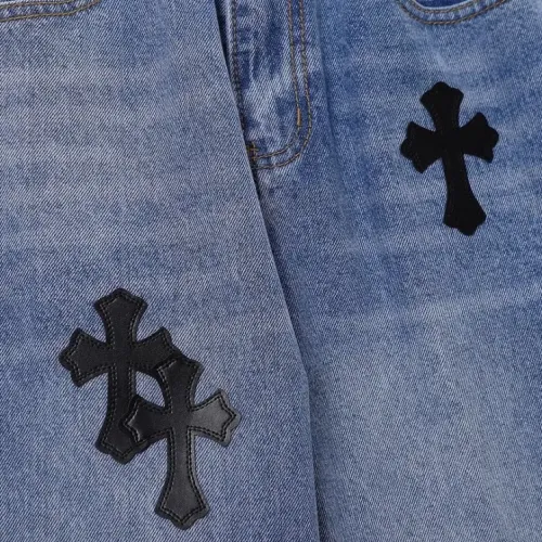 Replica Chrome Hearts Jeans For Unisex #1478530 $48.00 USD for Wholesale