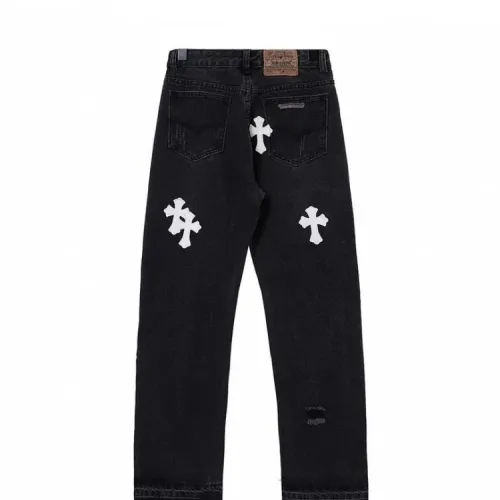 Replica Chrome Hearts Jeans For Unisex #1478533 $48.00 USD for Wholesale