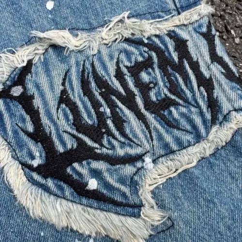 Replica Chrome Hearts Jeans For Unisex #1478536 $68.00 USD for Wholesale
