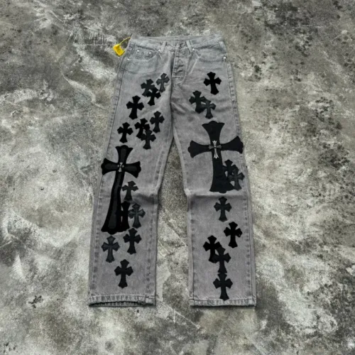 Chrome Hearts Jeans For Unisex #1478537, $72.00 USD, [ITEM#1478537], Chrome Hearts Jeans
