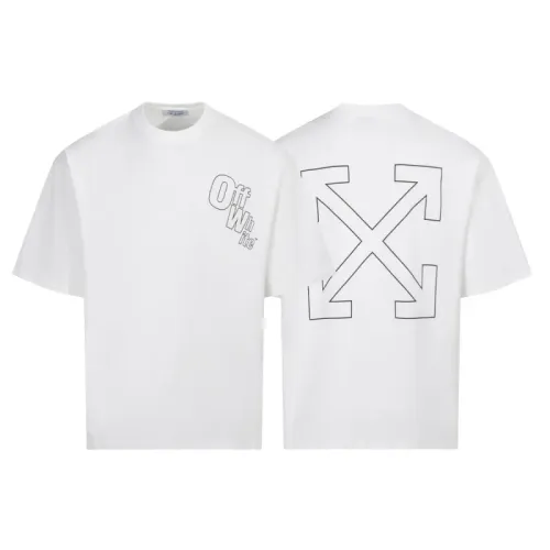 Off-White T-Shirts Short Sleeved For Unisex #1478548