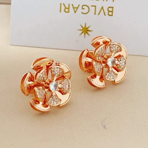 Replica Bvlgari Earrings For Women #1478827 $38.00 USD for Wholesale