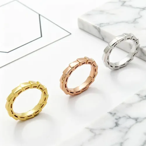 Replica Bvlgari Rings In Gold For Unisex #1478874 $25.00 USD for Wholesale