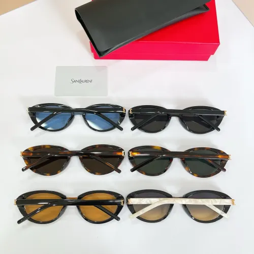Replica Yves Saint Laurent YSL AAA Quality Sunglasses #1478954 $60.00 USD for Wholesale