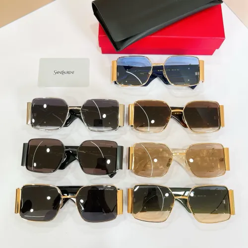 Replica Yves Saint Laurent YSL AAA Quality Sunglasses #1478961 $60.00 USD for Wholesale