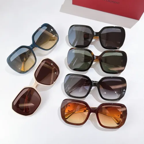Replica Yves Saint Laurent YSL AAA Quality Sunglasses #1478972 $60.00 USD for Wholesale