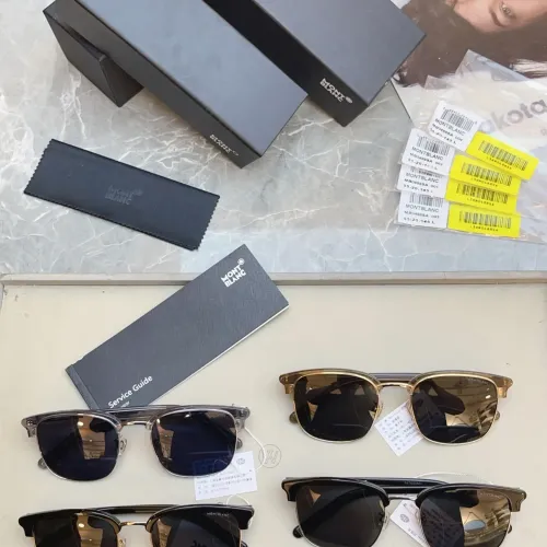Replica Montblanc AAA Quality Sunglasses #1479063 $60.00 USD for Wholesale