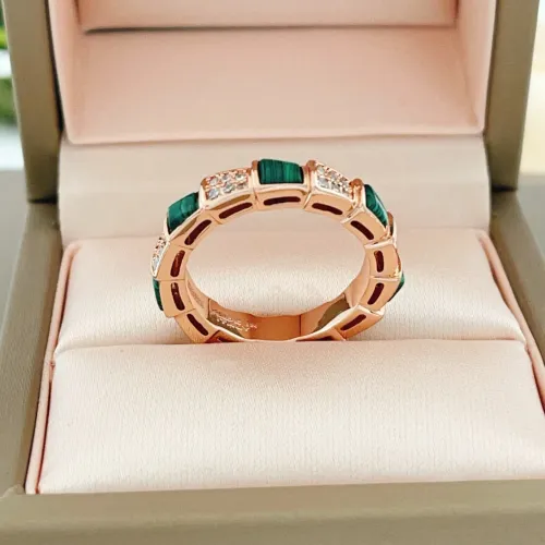 Replica Bvlgari Rings In Rose Gold For Women #1479175 $32.00 USD for Wholesale