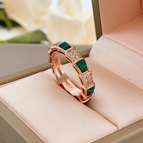 Replica Bvlgari Rings In Rose Gold For Women #1479175 $32.00 USD for Wholesale