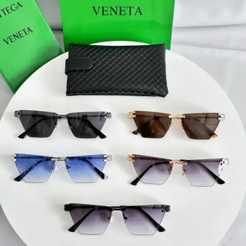 Replica Bottega Veneta AAA Quality Sunglasses #1479497 $60.00 USD for Wholesale
