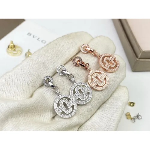 Replica Bvlgari Earrings For Women #1479654 $25.00 USD for Wholesale