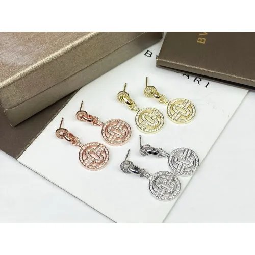 Replica Bvlgari Earrings For Women #1479654 $25.00 USD for Wholesale