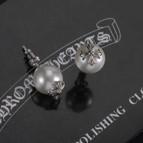 Replica Chrome Hearts Earrings For Women #1479748 $32.00 USD for Wholesale