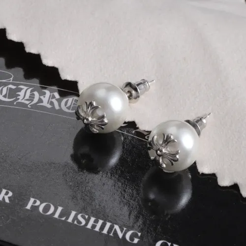 Replica Chrome Hearts Earrings For Women #1479748 $32.00 USD for Wholesale