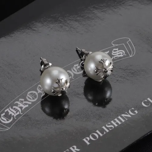 Replica Chrome Hearts Earrings For Women #1479748 $32.00 USD for Wholesale