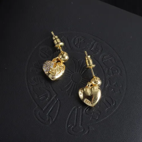 Replica Chrome Hearts Earrings For Women #1479750 $29.00 USD for Wholesale