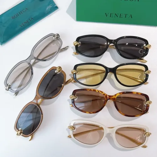 Replica Bottega Veneta AAA Quality Sunglasses #1479820 $60.00 USD for Wholesale