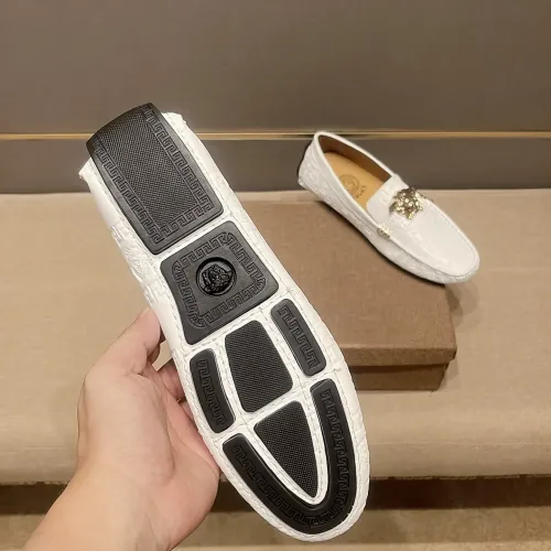 Replica Versace Leather Shoes For Men #1480560 $76.00 USD for Wholesale