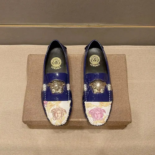 Versace Leather Shoes For Men #1480563, $76.00 USD, [ITEM#1480563], Versace Leather Shoes