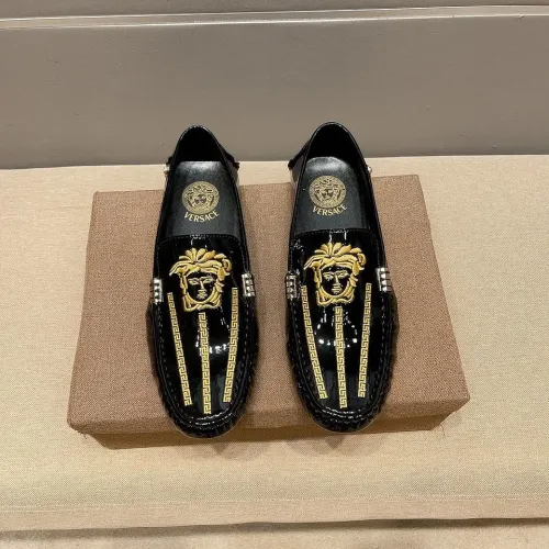 Versace Leather Shoes For Men #1480568