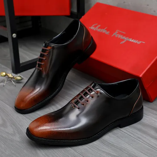 Salvatore Ferragamo Leather Shoes For Men #1480635, $92.00 USD, [ITEM#1480635], Salvatore Ferragamo Leather Shoes