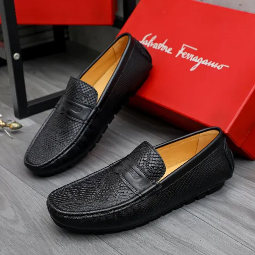 Salvatore Ferragamo Leather Shoes For Men #1480650