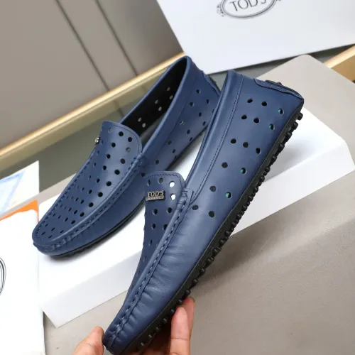 Replica TOD'S Oxfords Shoes For Men #1480701 $80.00 USD for Wholesale