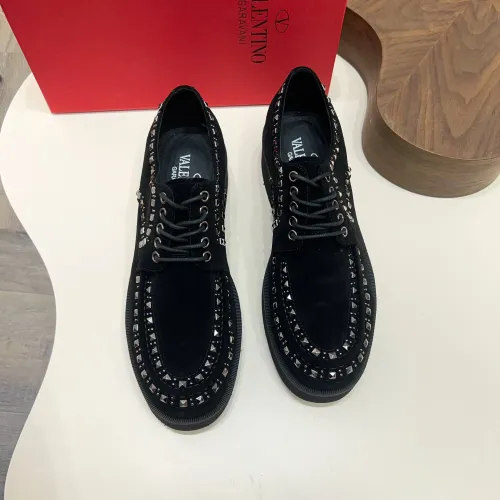 Replica Valentino Leather Shoes For Men #1480820 $128.00 USD for Wholesale