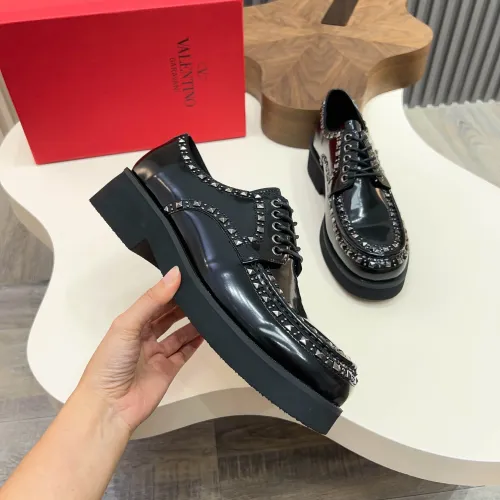 Replica Valentino Leather Shoes For Men #1480821 $128.00 USD for Wholesale
