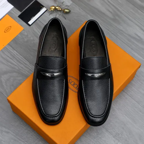 Replica TOD'S Oxfords Shoes For Men #1480930 $85.00 USD for Wholesale