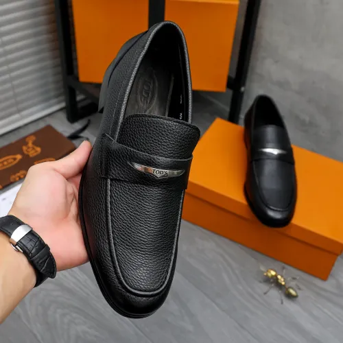 Replica TOD'S Oxfords Shoes For Men #1480930 $85.00 USD for Wholesale