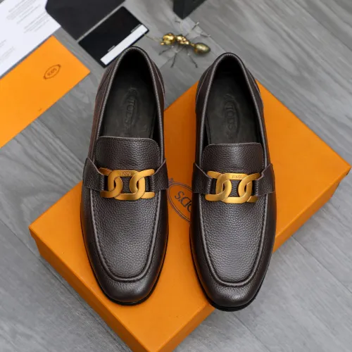 Replica TOD'S Oxfords Shoes For Men #1480938 $85.00 USD for Wholesale