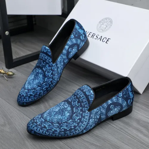 Versace Leather Shoes For Men #1480953, $85.00 USD, [ITEM#1480953], Versace Leather Shoes