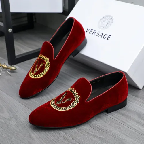 Versace Leather Shoes For Men #1480957, $85.00 USD, [ITEM#1480957], Versace Leather Shoes