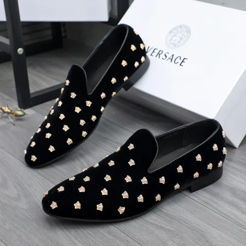 Versace Leather Shoes For Men #1480962, $88.00 USD, [ITEM#1480962], Versace Leather Shoes
