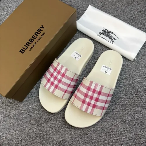 Replica Burberry Slippers For Men #1481469 $45.00 USD for Wholesale
