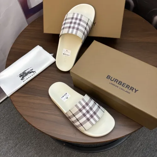 Replica Burberry Slippers For Men #1481471 $45.00 USD for Wholesale