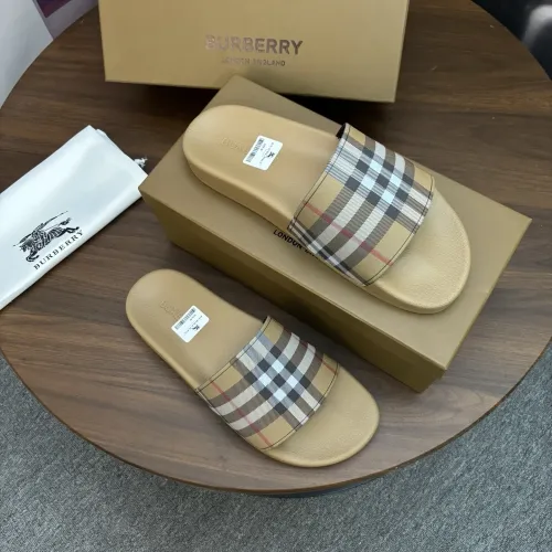 Replica Burberry Slippers For Men #1481475 $45.00 USD for Wholesale