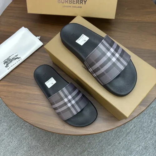 Replica Burberry Slippers For Men #1481479 $45.00 USD for Wholesale