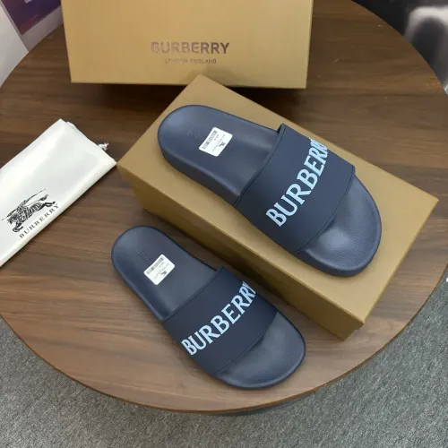 Replica Burberry Slippers For Men #1481495 $45.00 USD for Wholesale