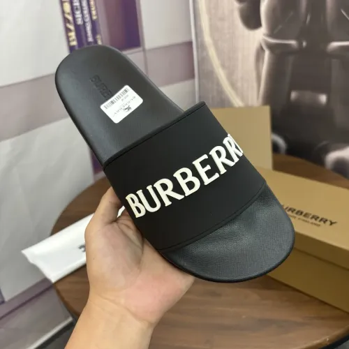 Replica Burberry Slippers For Men #1481498 $45.00 USD for Wholesale