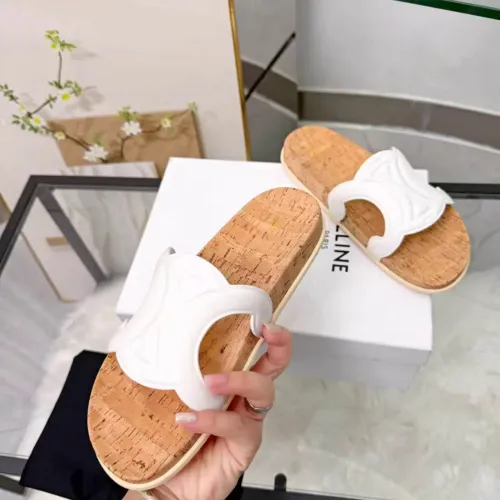 Replica Celine Slippers For Women #1481569 $76.00 USD for Wholesale