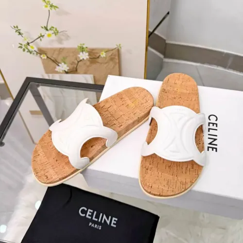 Replica Celine Slippers For Women #1481569 $76.00 USD for Wholesale
