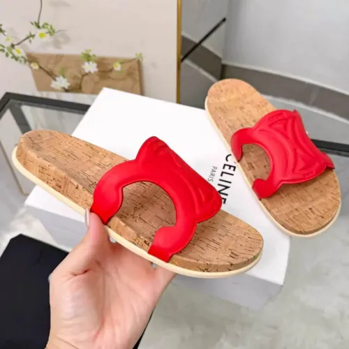 Replica Celine Slippers For Women #1481573 $76.00 USD for Wholesale
