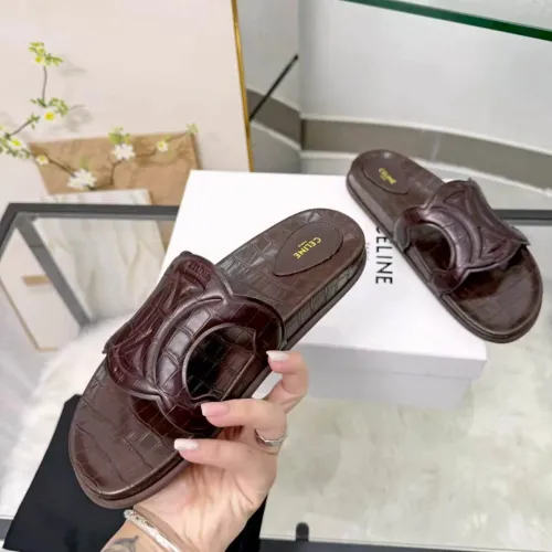 Replica Celine Slippers For Women #1481579 $76.00 USD for Wholesale