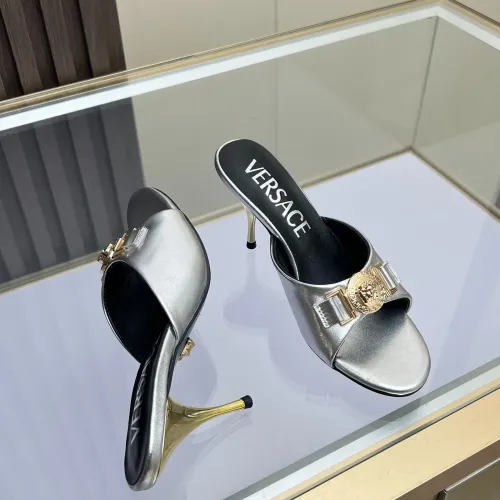 Replica Versace Slippers For Women #1481716 $80.00 USD for Wholesale