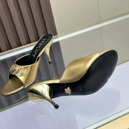 Replica Versace Slippers For Women #1481717 $80.00 USD for Wholesale