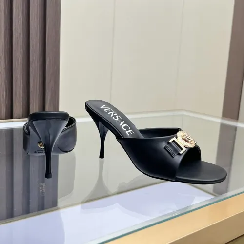 Replica Versace Slippers For Women #1481718 $80.00 USD for Wholesale